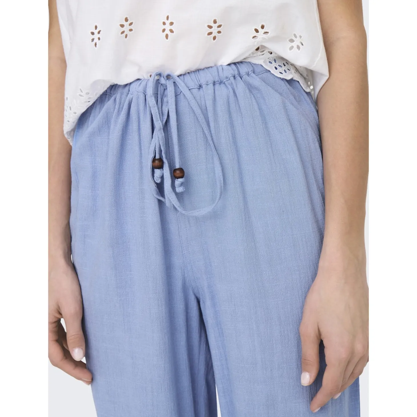 ONLSOLVI MW LINEN BL STRING PA