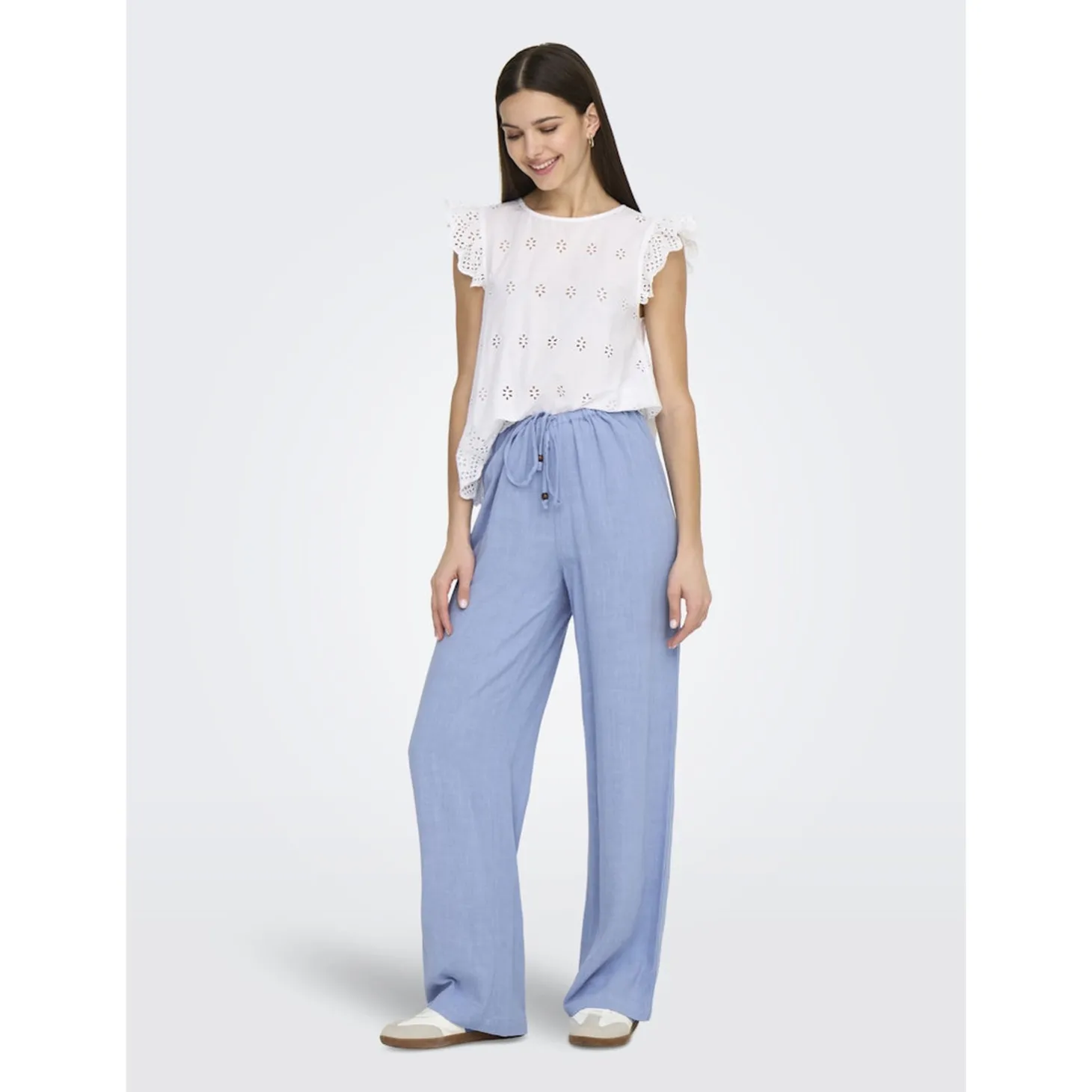 ONLSOLVI MW LINEN BL STRING PA
