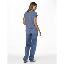 PCBILLO TEE LUREX STRIPES NOOS