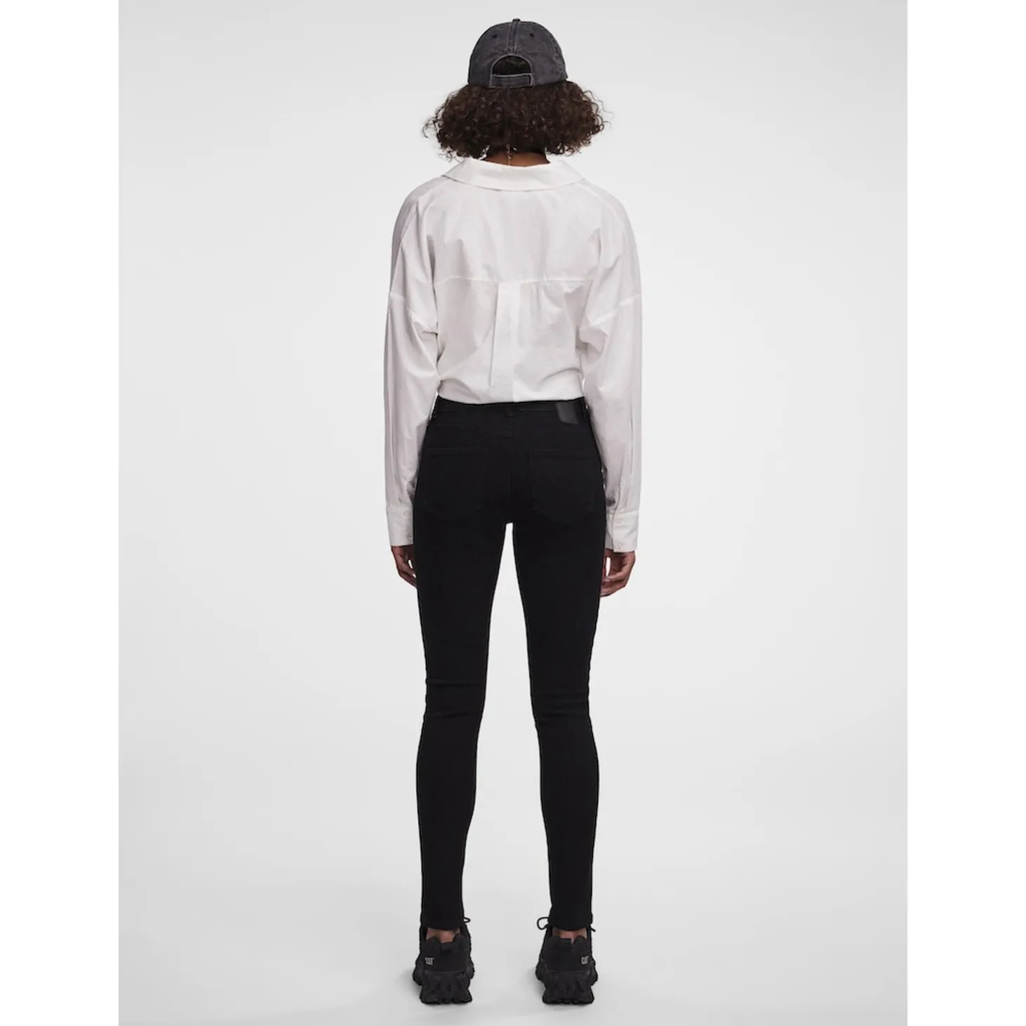 PCDANA MW SKINNY JEANS BL102 N
