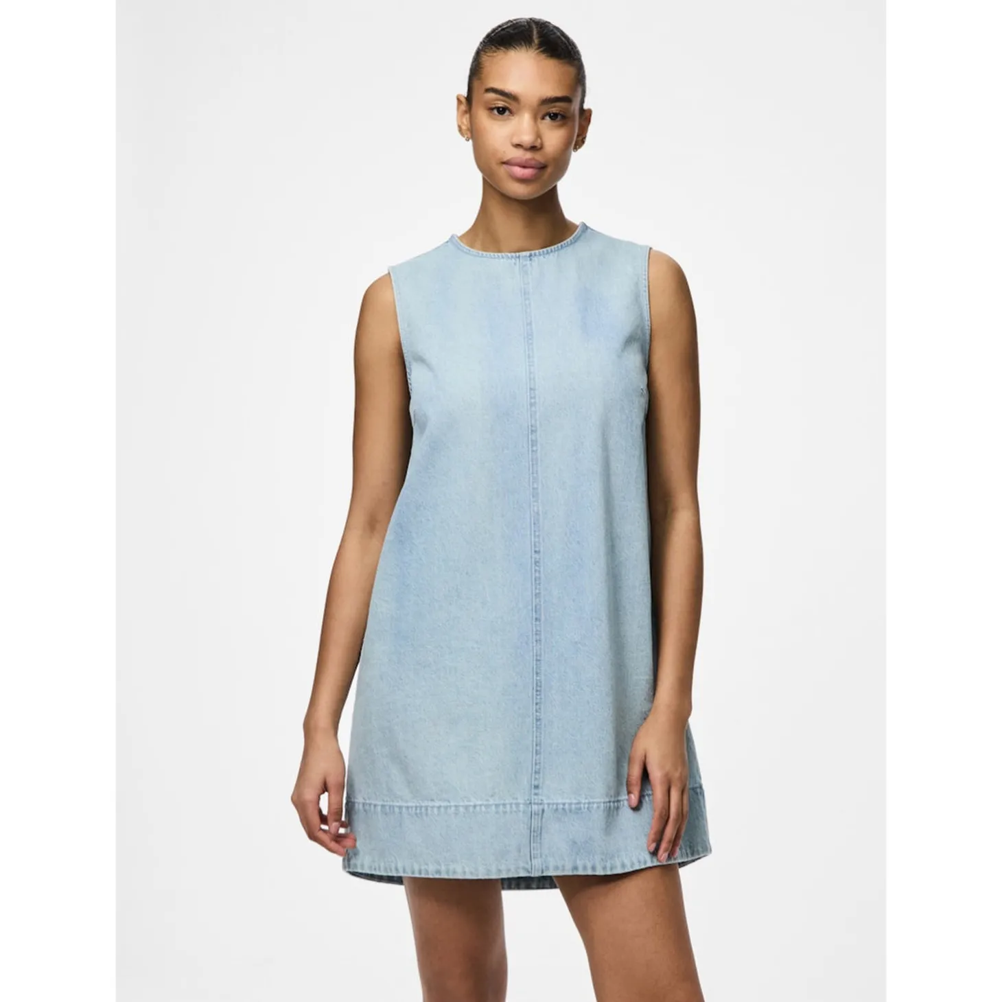 PCFLORA SL MINI DENIM DRESS NO