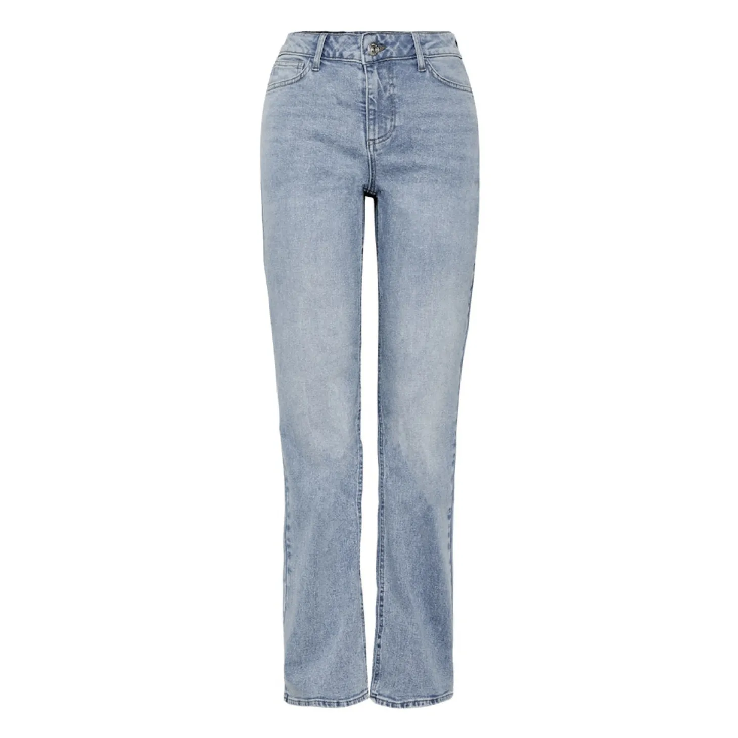 PCKELLY MW STRAIGHT JEANS LB30