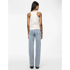 PCKELLY MW STRAIGHT JEANS LB30