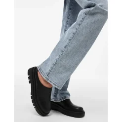 PCKELLY MW STRAIGHT JEANS LB30