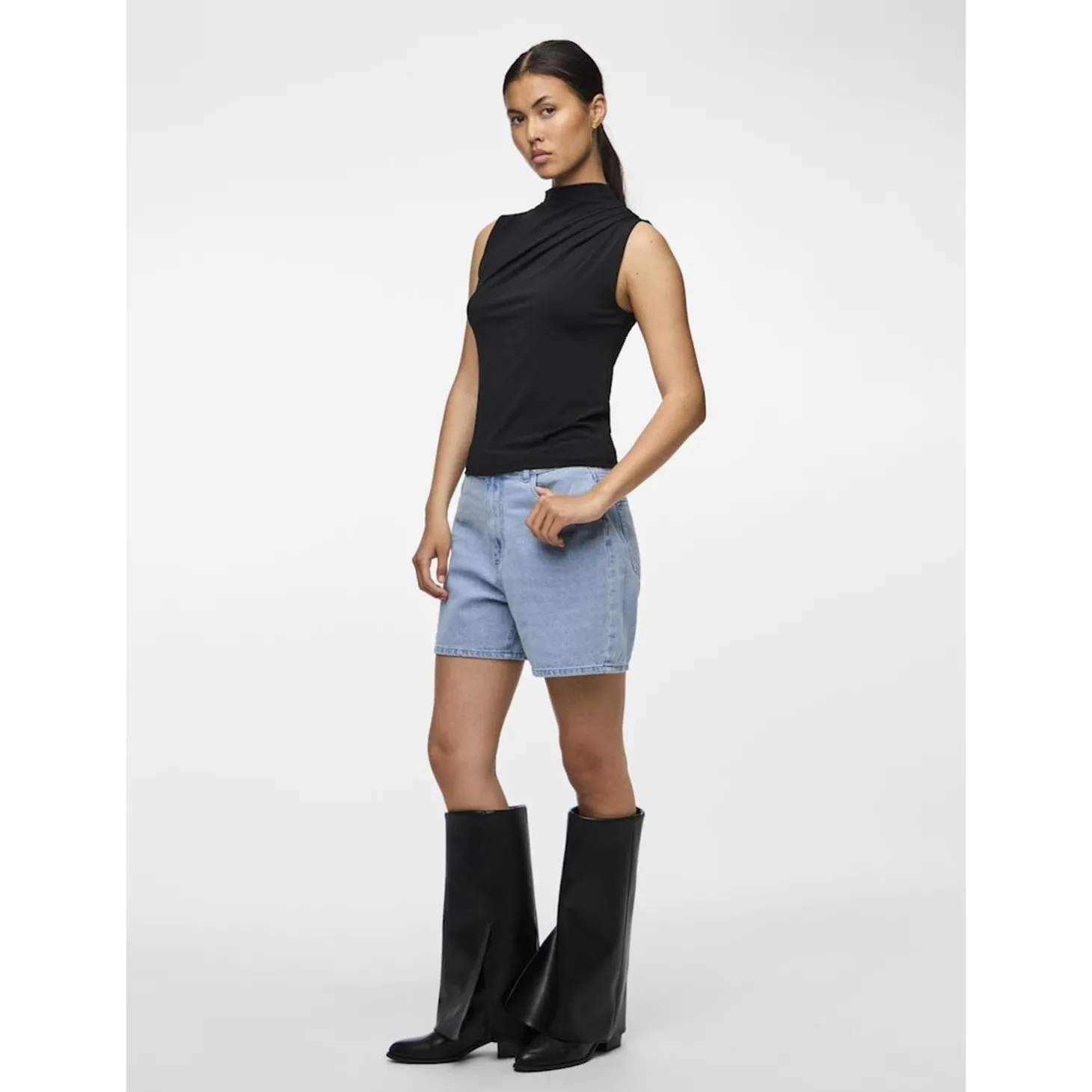 PCMADISON SL DRAPED TOP NOOS B