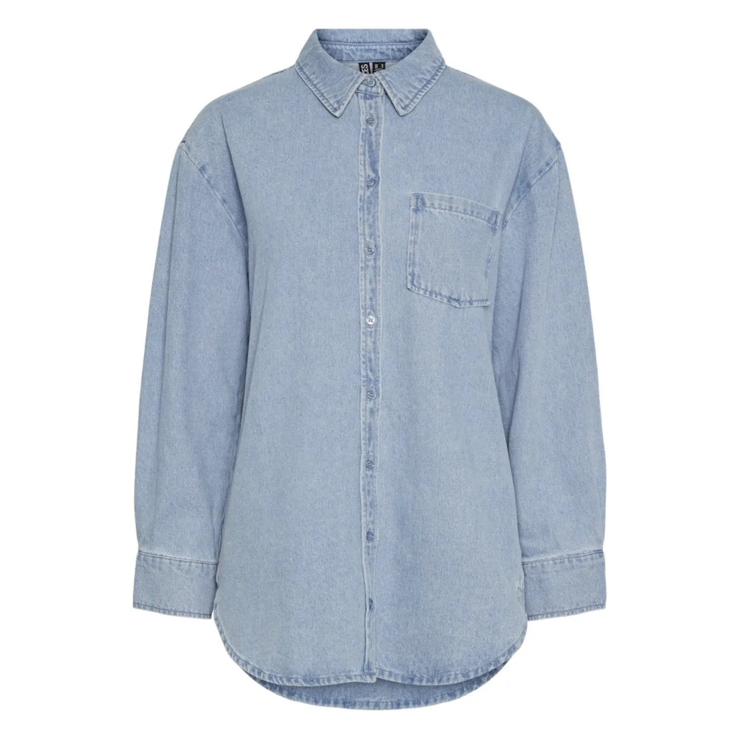 PCMAISIE LS DENIM SHIRT NOOS B