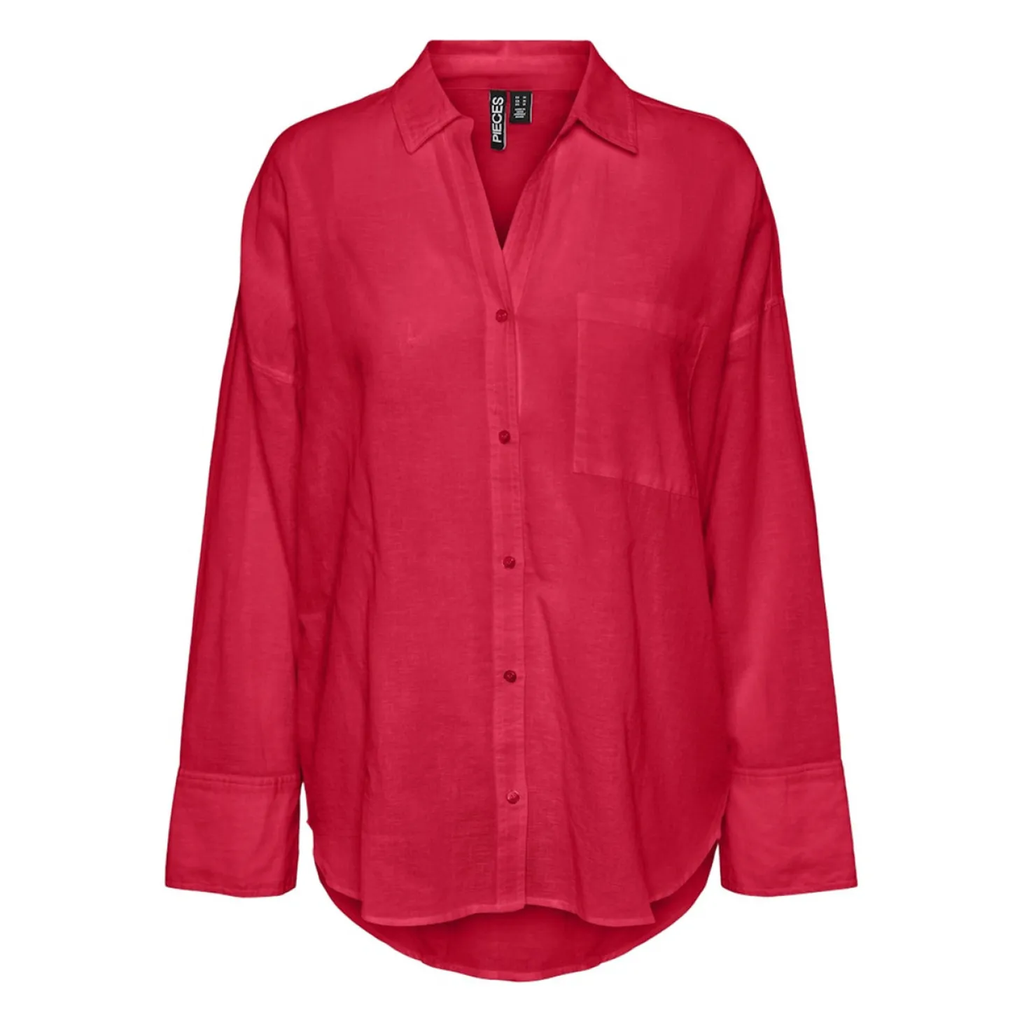 PCMATINKA LS SHIRT WVN