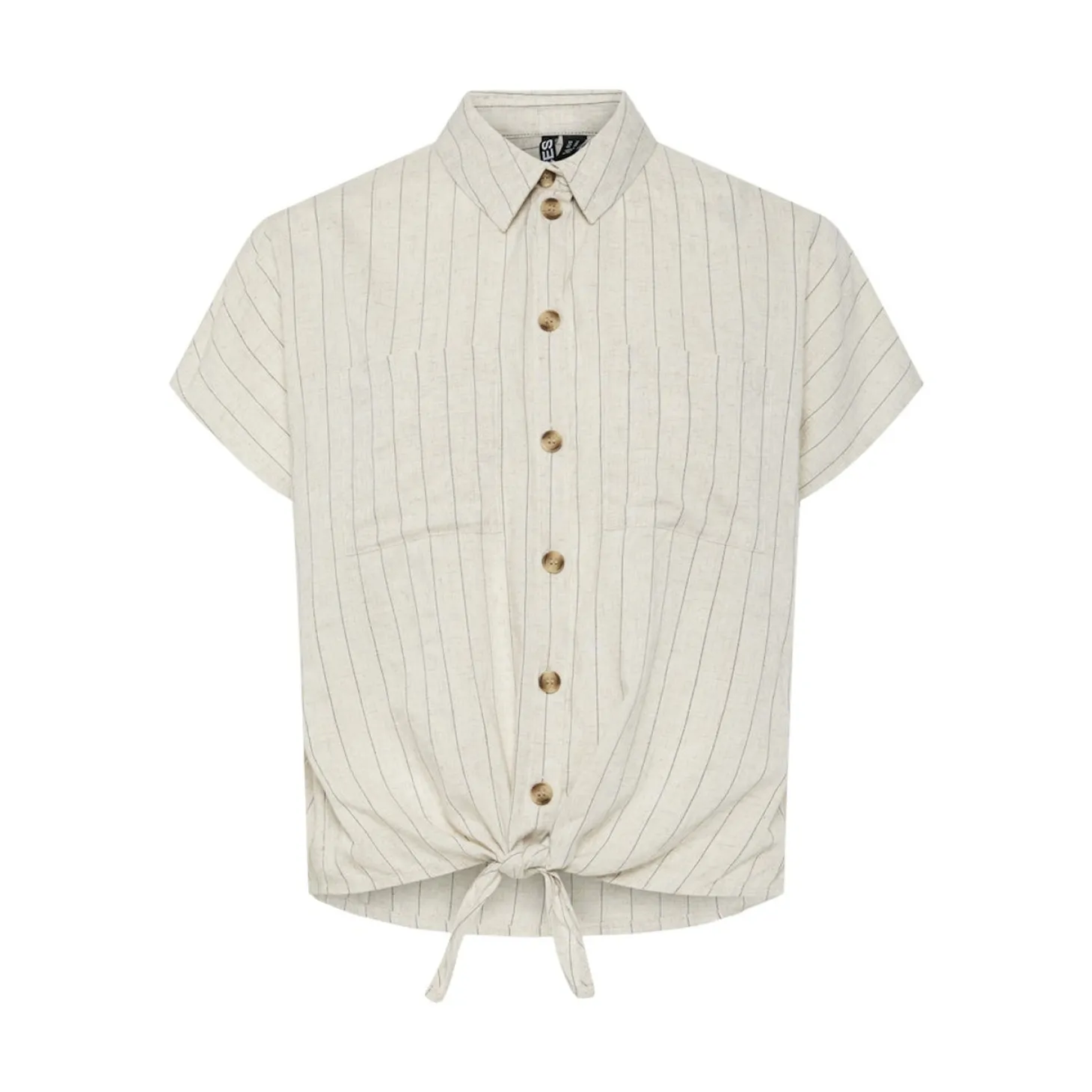 PCPIA SS TIE SHIRT WVN NOOS