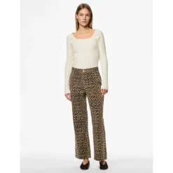 PCSALUME MW CROPPED DENIM JEAN