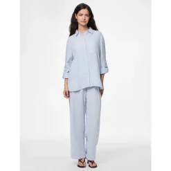 PCSASTINA LS SHIRT WVN BC