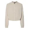 PCTASTINA LS BOMBER JACKET WVN
