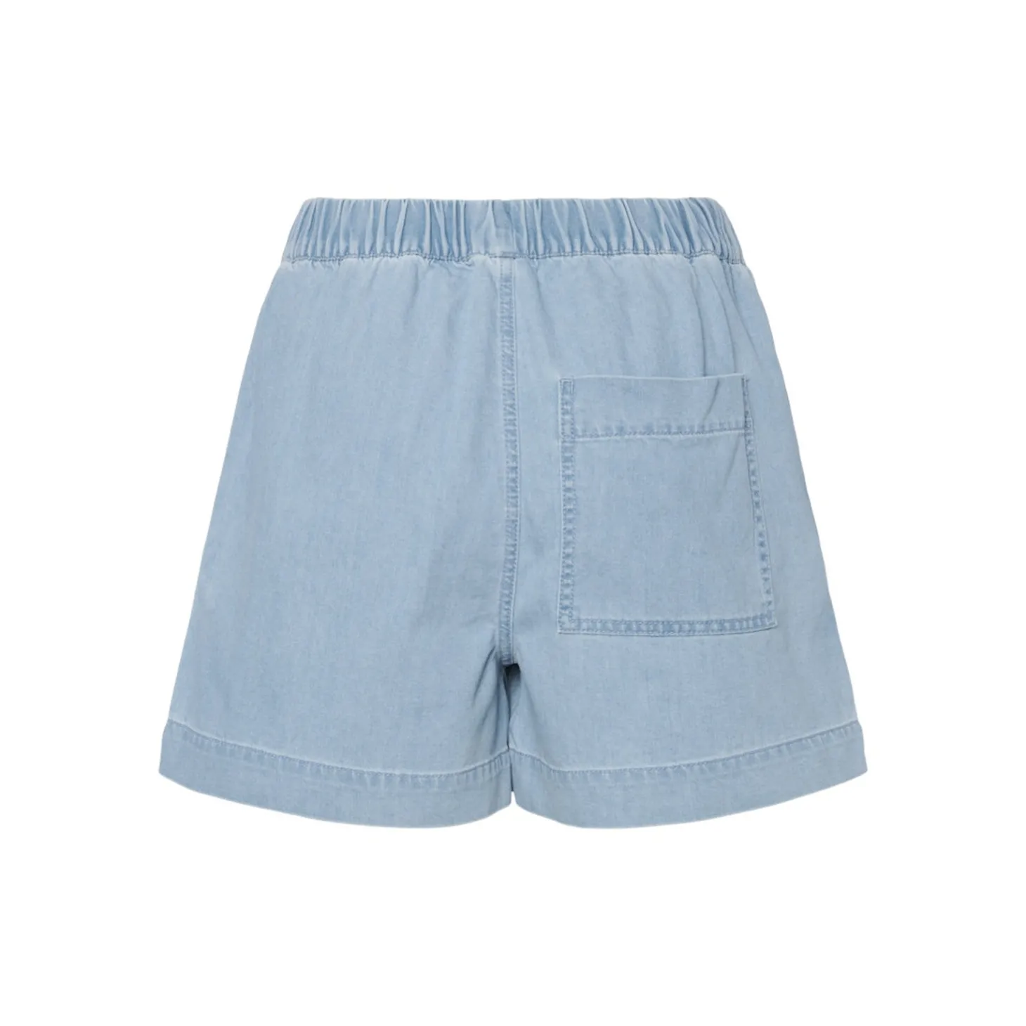 PCTULA MW PULL UP DENIM SHORTS