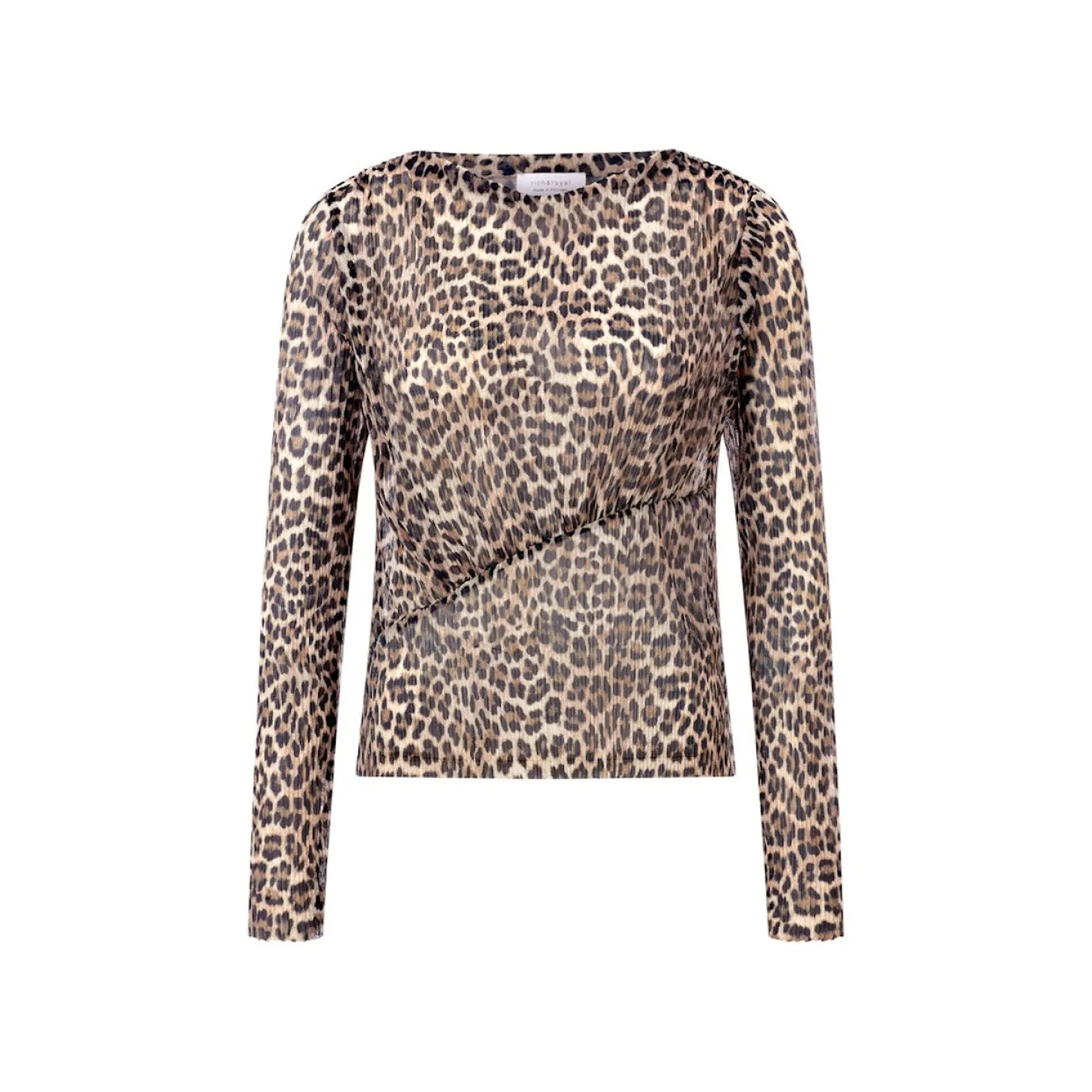Plissee Mesh Longsleeve Recycl
