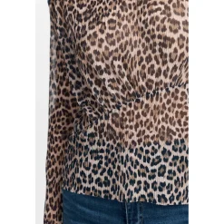 Plissee Mesh Longsleeve Recycl
