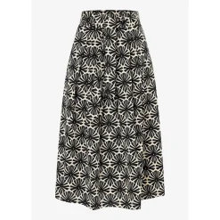 Poplin Print Skirt