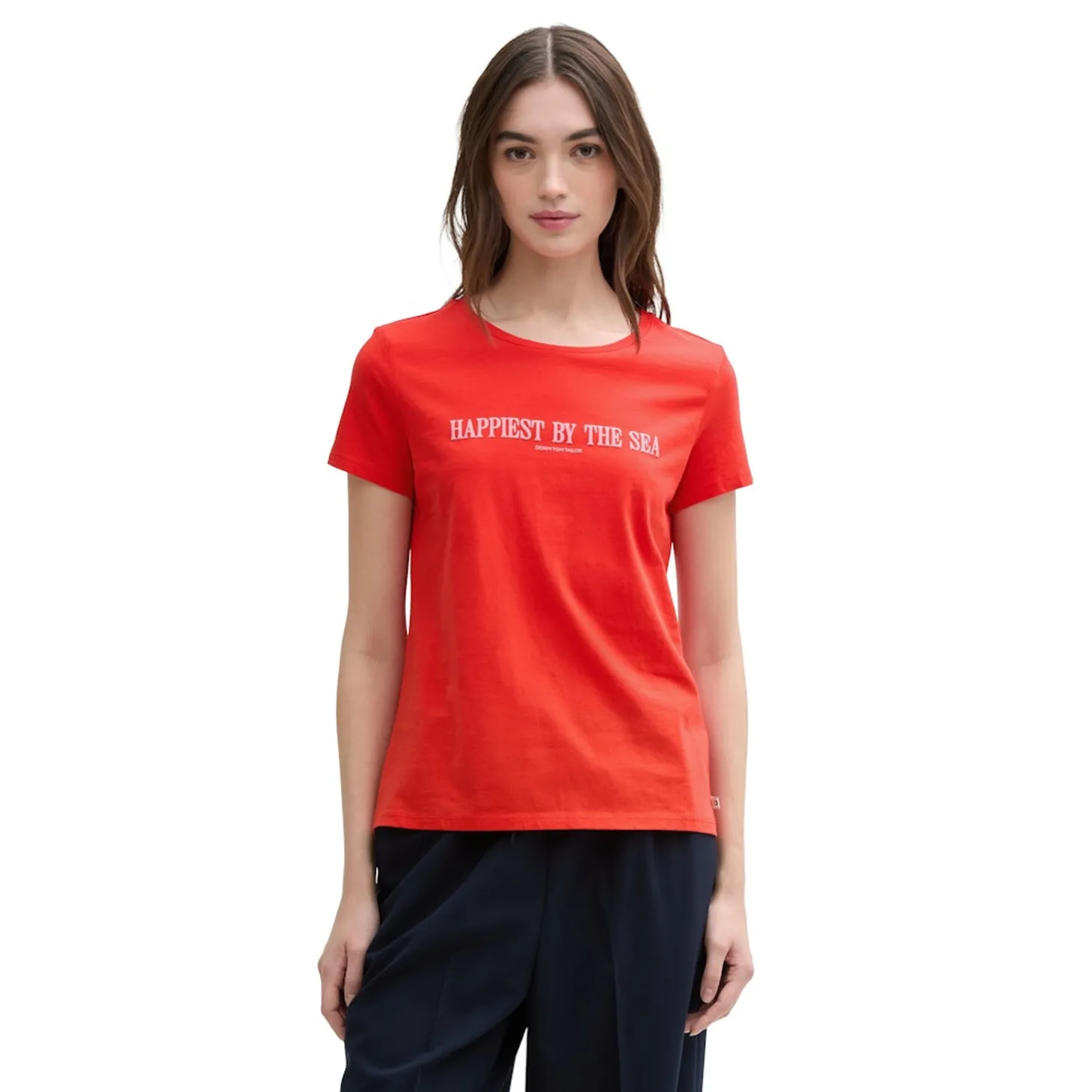 Printed basic T-shirt