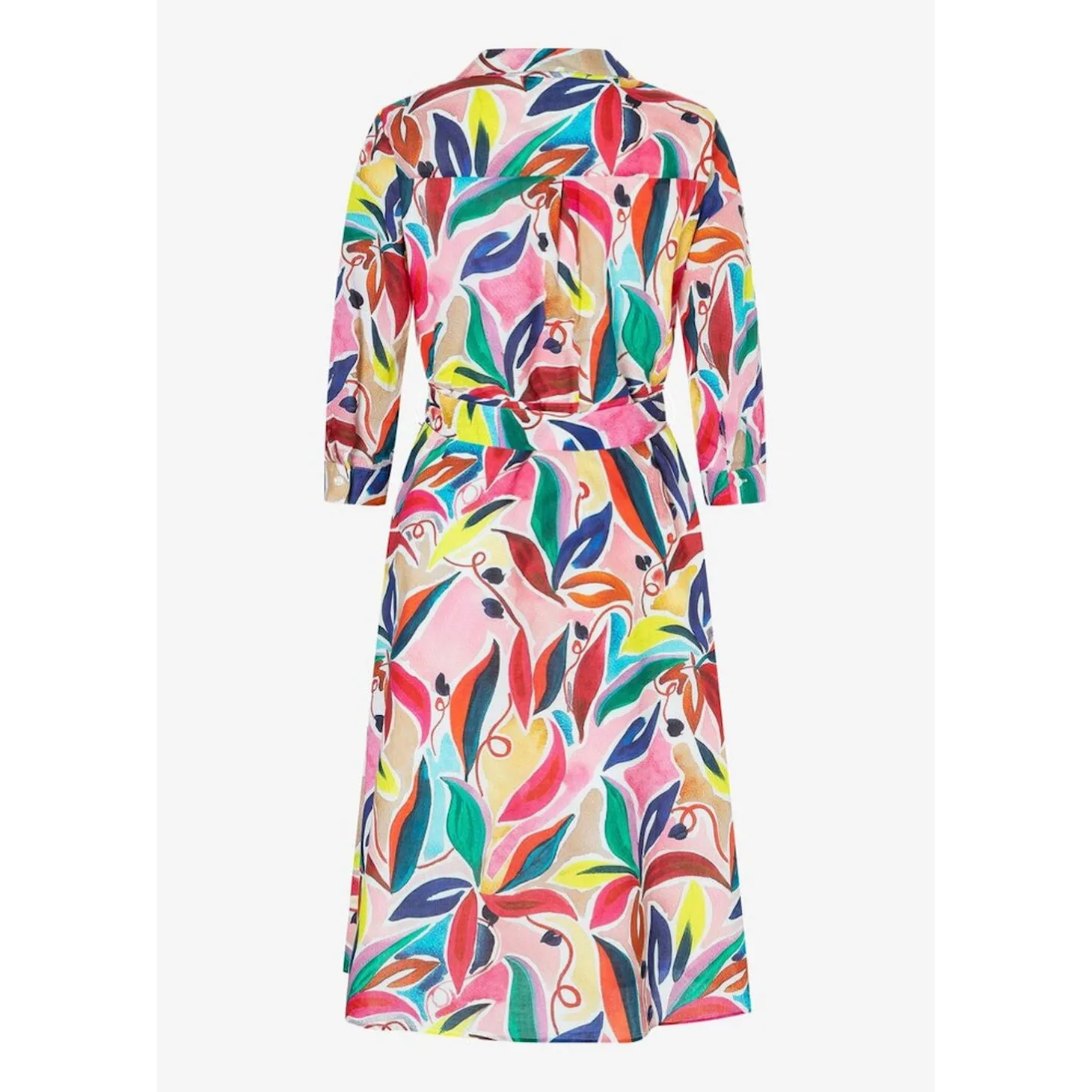 Printed CO-Voile Dress