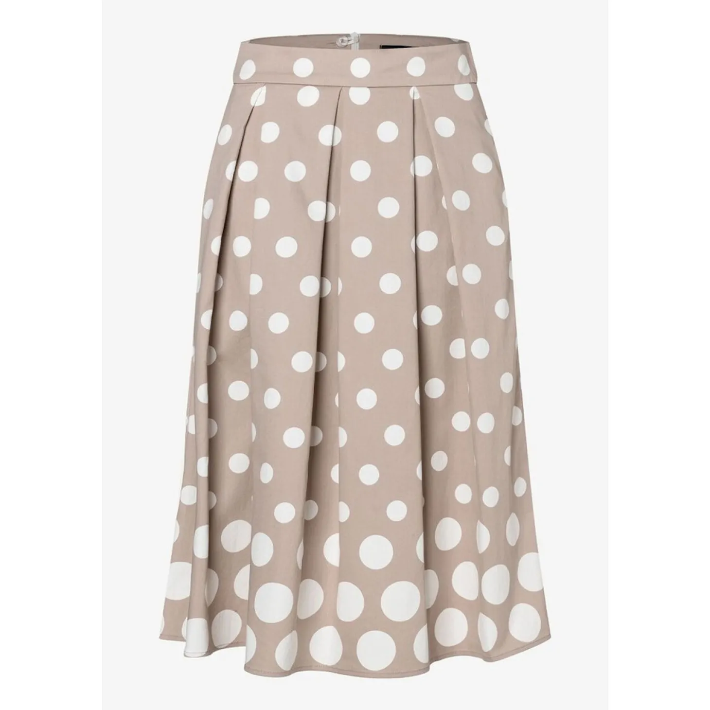 Printed Dot Skirt