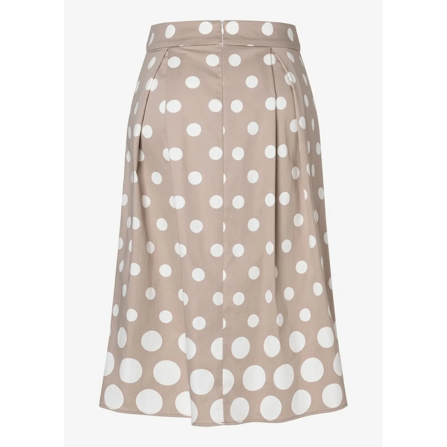 Printed Dot Skirt