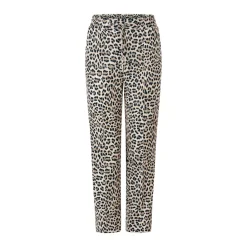 Printed scuba pants recycled