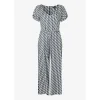 Printed Slinky Jumpsuit