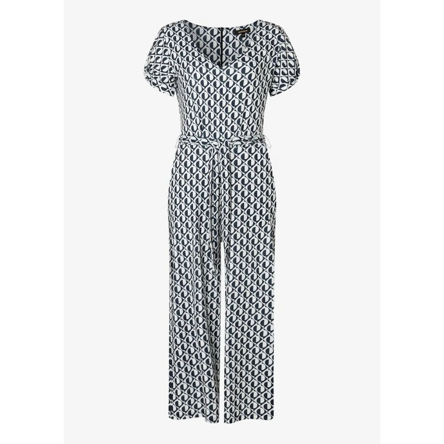 Printed Slinky Jumpsuit