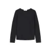 Pullover, longsleeve, boat nec