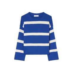 Pullover, longsleeve, boat nec