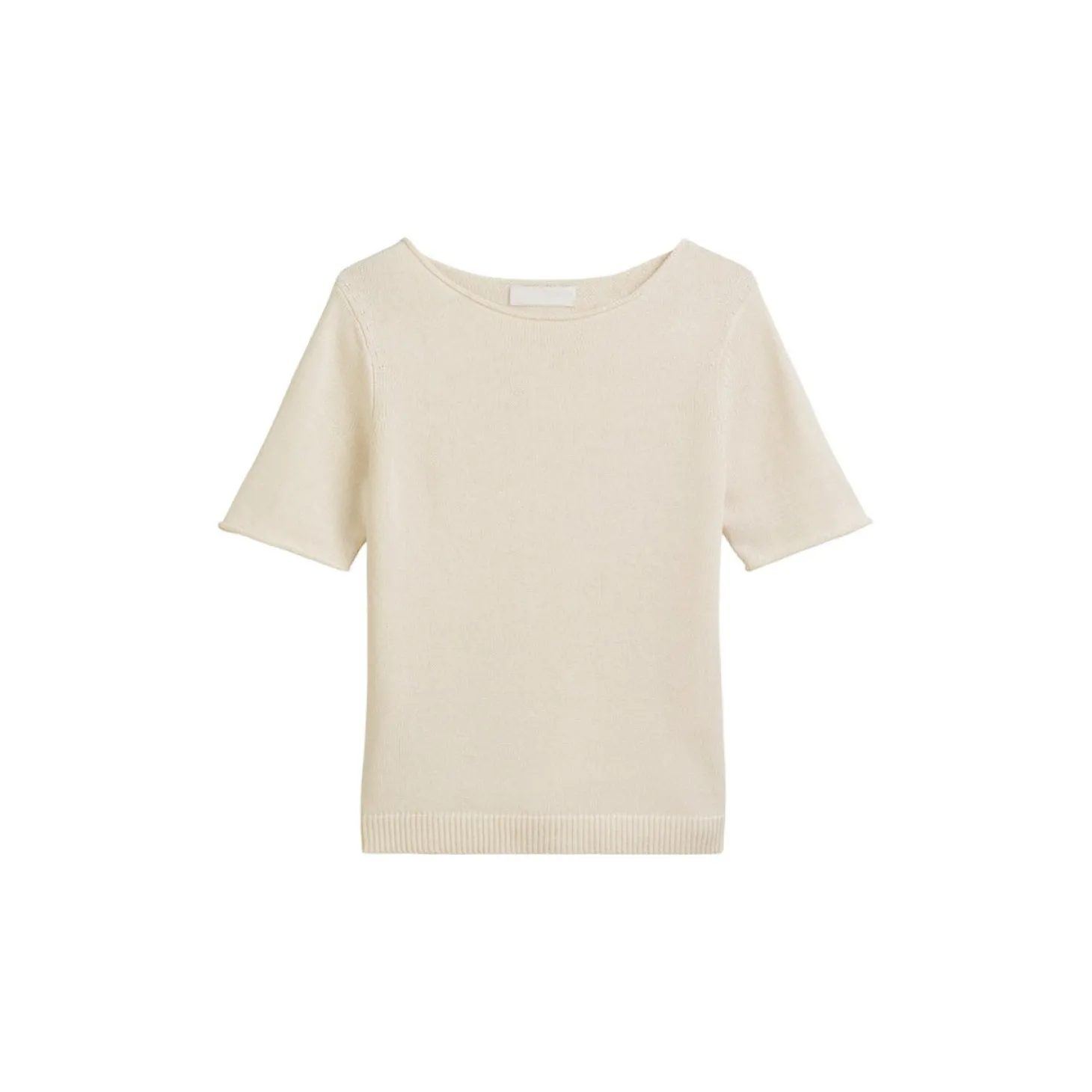 Pullover, short sleeve, roundn