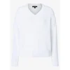 Pullover with V-Neck