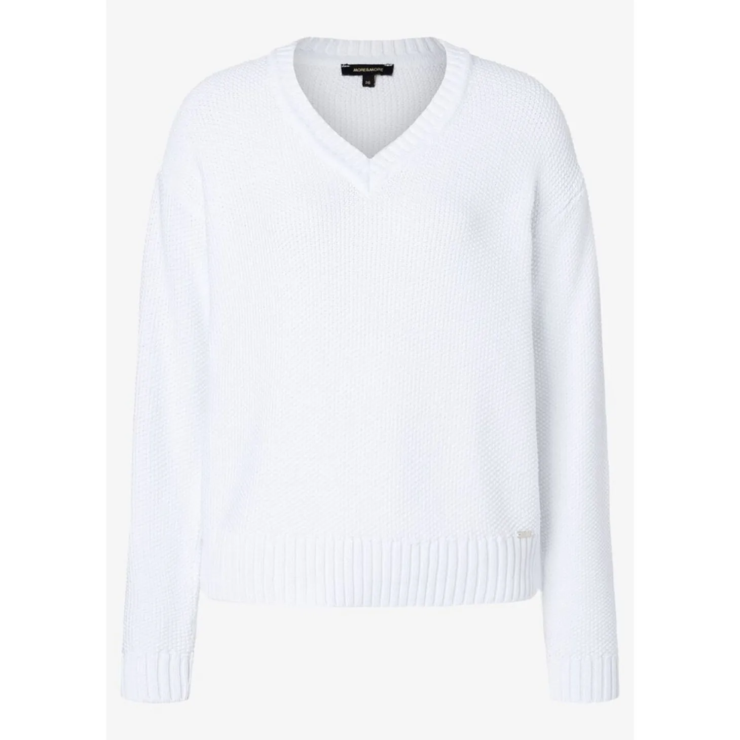 Pullover with V-Neck