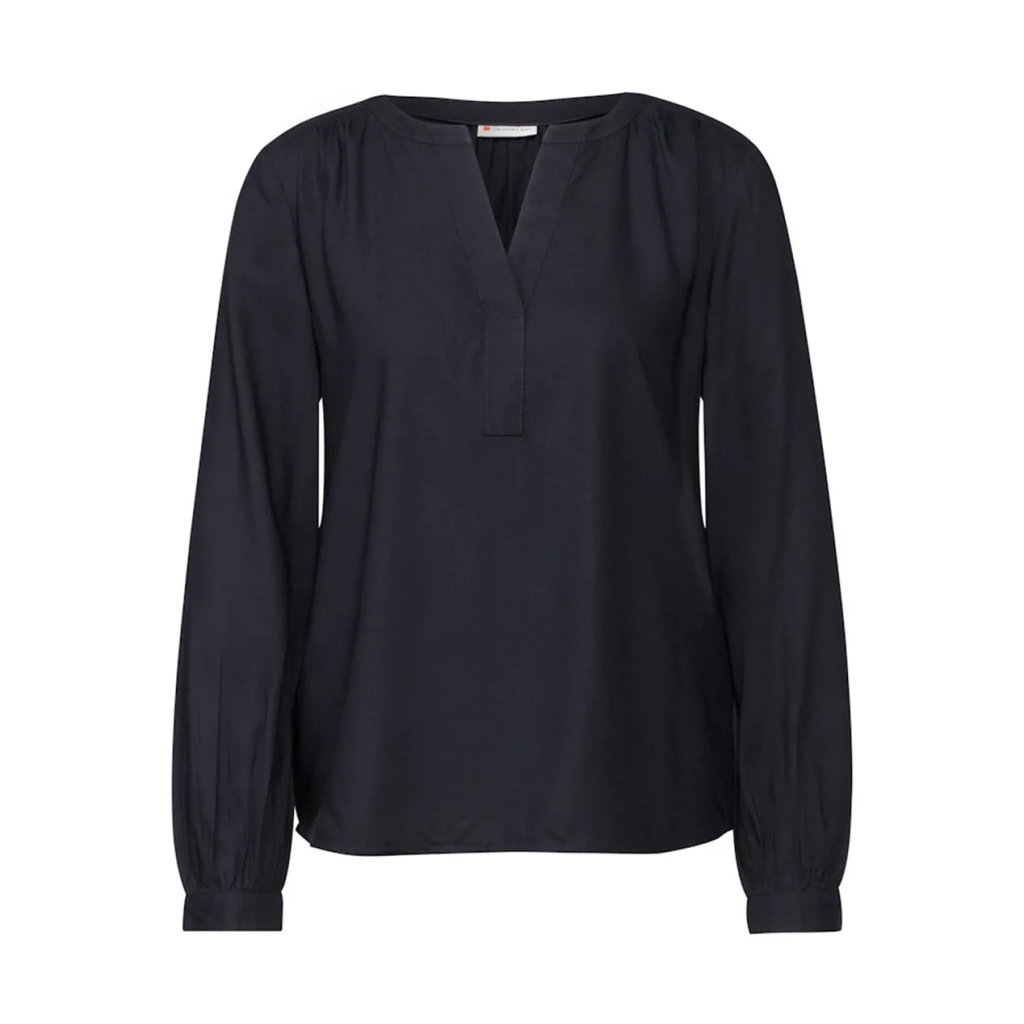 QR Splitneck tunic blouse