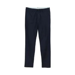 Regular linen chino pants