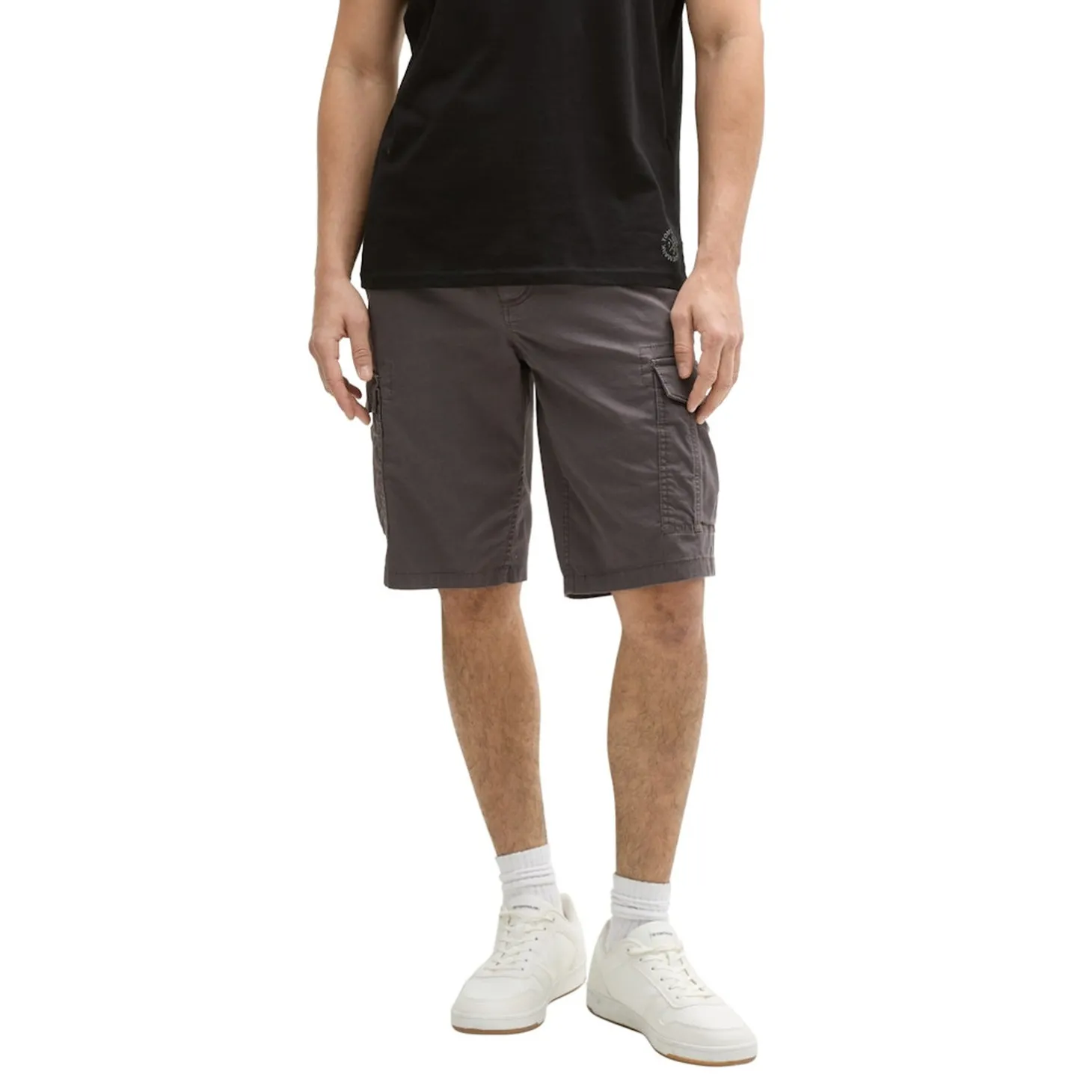 Regular printed cargo shorts