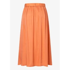 Satin Midi Skirt
