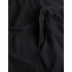 SCUBA CREPE FRONT TWIST DRESS