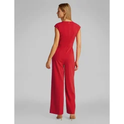 SCUBA CREPE TWIST FRONT JUMPSU