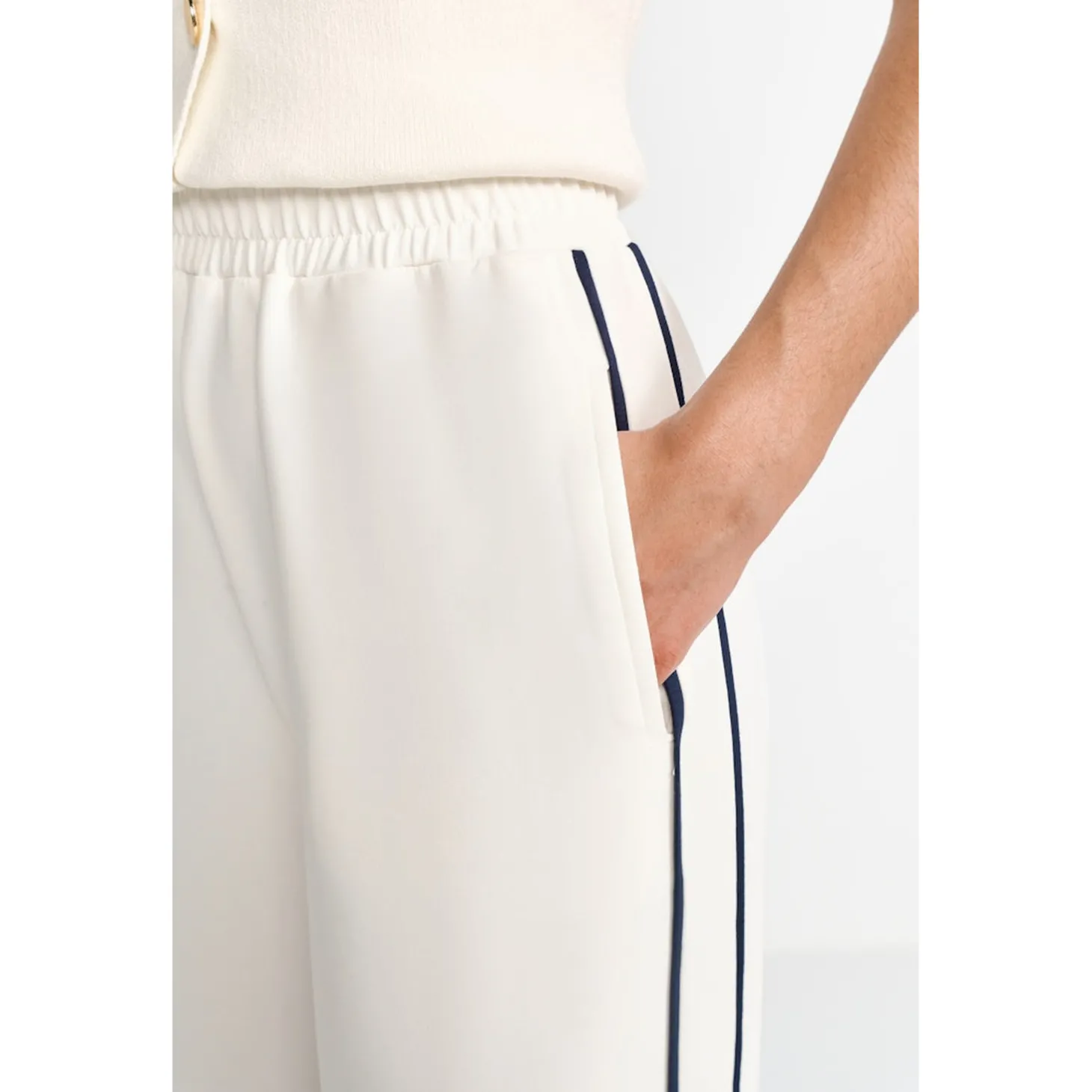 Scuba Wide Leg Tennis Pants