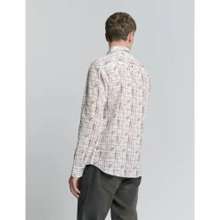 Shirt Allover Printed With Lin