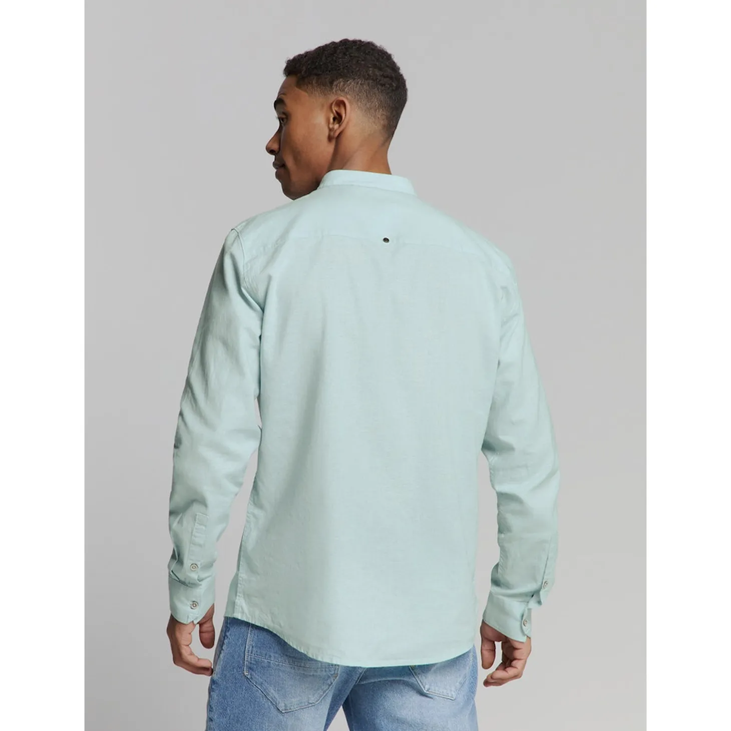 Shirt Granddad Solid With Line