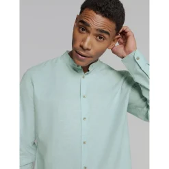 Shirt Granddad Solid With Line