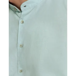 Shirt Granddad Solid With Line