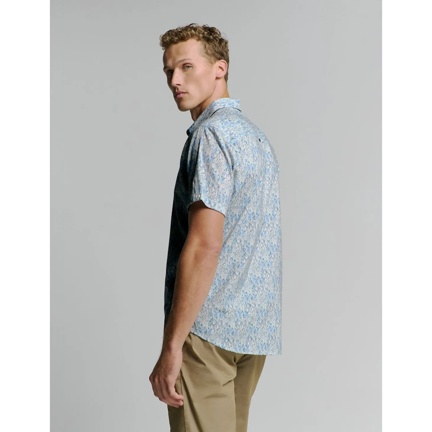 Shirt Short Sleeve Allover Pri