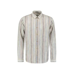 Shirt Slub Multi Coloured Stri