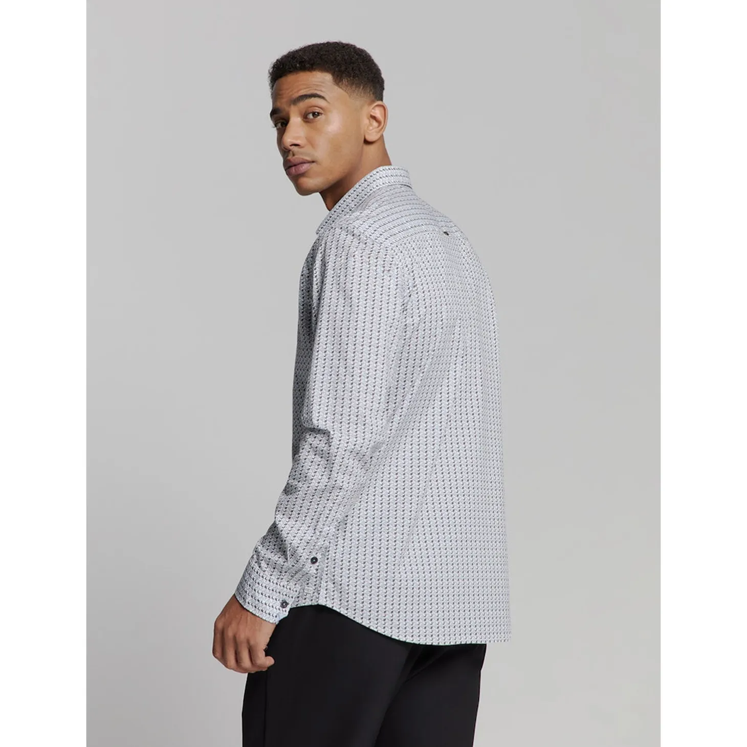 Shirt Stretch Allover Printed