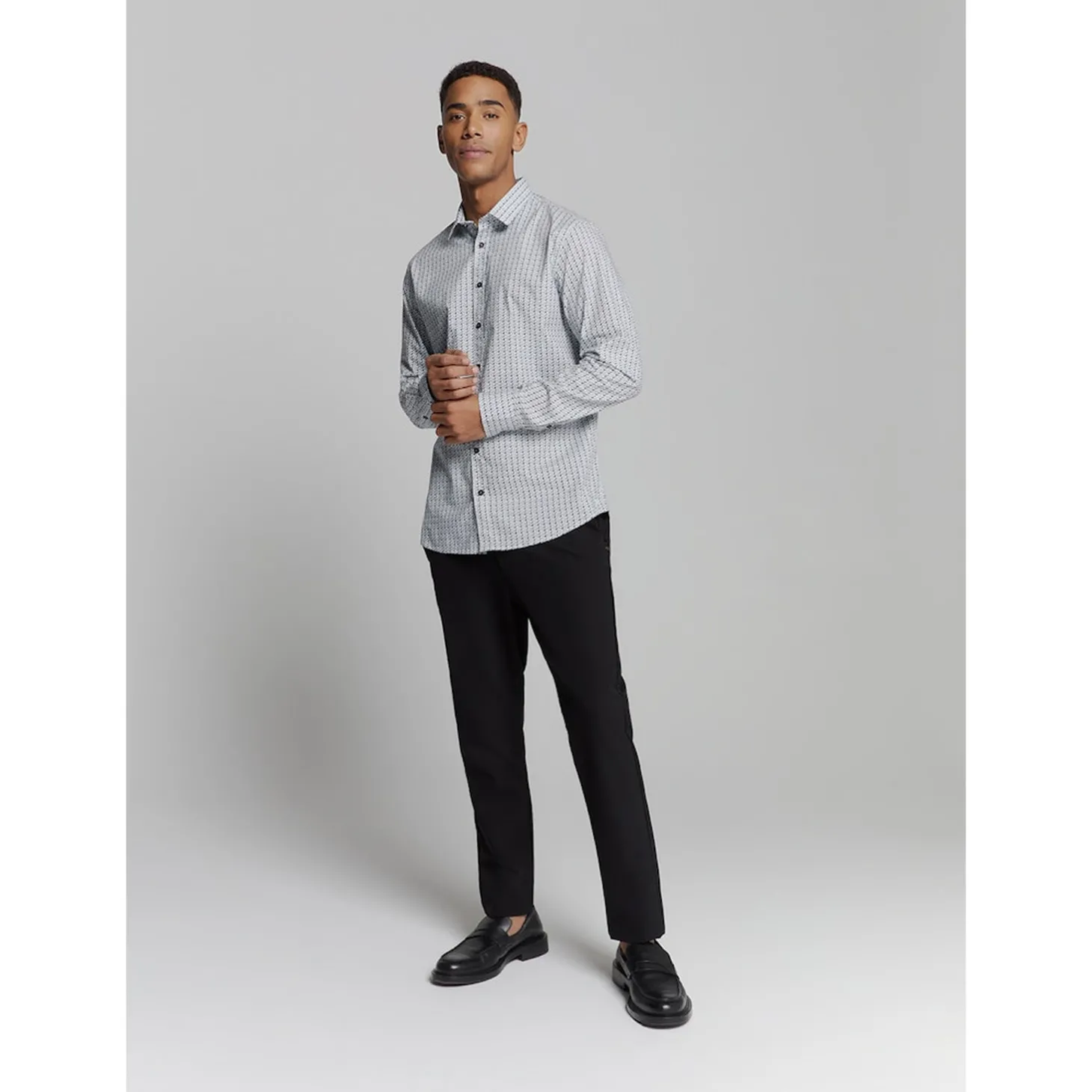 Shirt Stretch Allover Printed