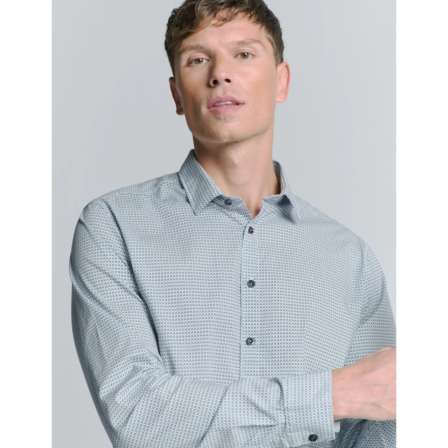 Shirt Stretch Allover Printed