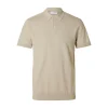 SLHBERG SS KNIT POLO NOOS