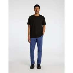 SLHJOSEPH PIQUE SS O-NECK TEE