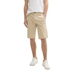 Slim printed chino shorts